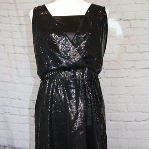 White House Black Market Sequin Cocktail Dress NWT
